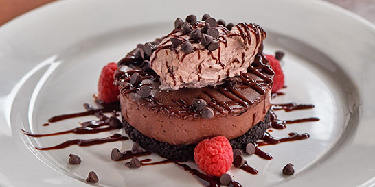 Triple Layer Chocolate Icebox Cake